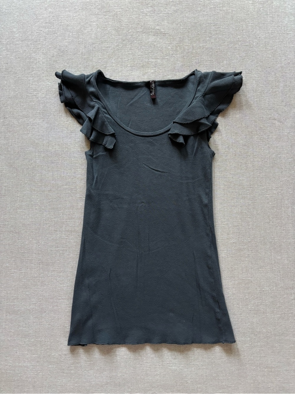 Vintage Old Navy cotton ruffled sleeves coquette cottagecore top